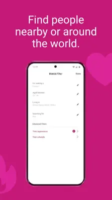 PinkCupid Lesbian Dating android App screenshot 2